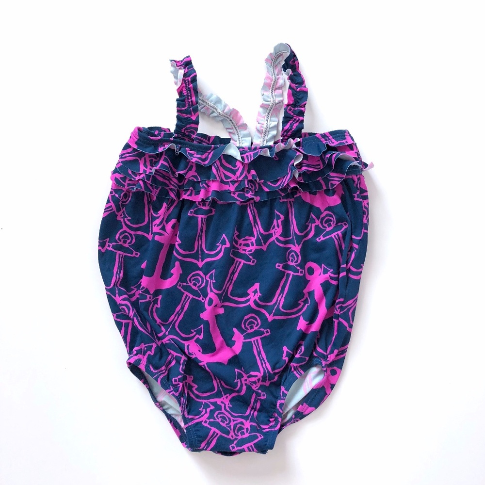 Baby Girls Hatley UPF50+ Bubble Swimsuit 12-18